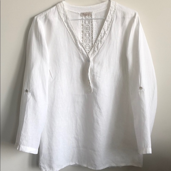 Bella urbra Tops - Bohemian linen top